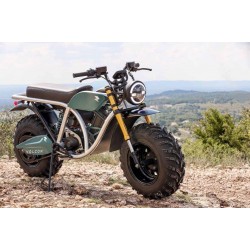 Off-road electric motorcycle Volcon Grunt